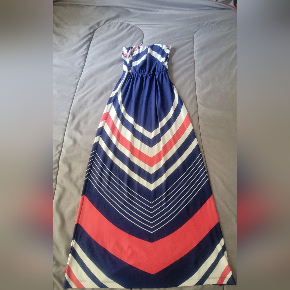 Strapless Maxi Dress by Bailey Blue